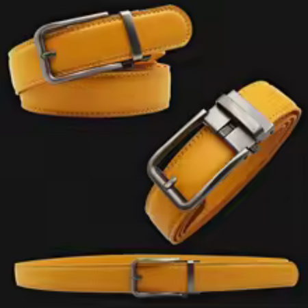 Ceinture en cuir  pour homme sans trous-Newmund